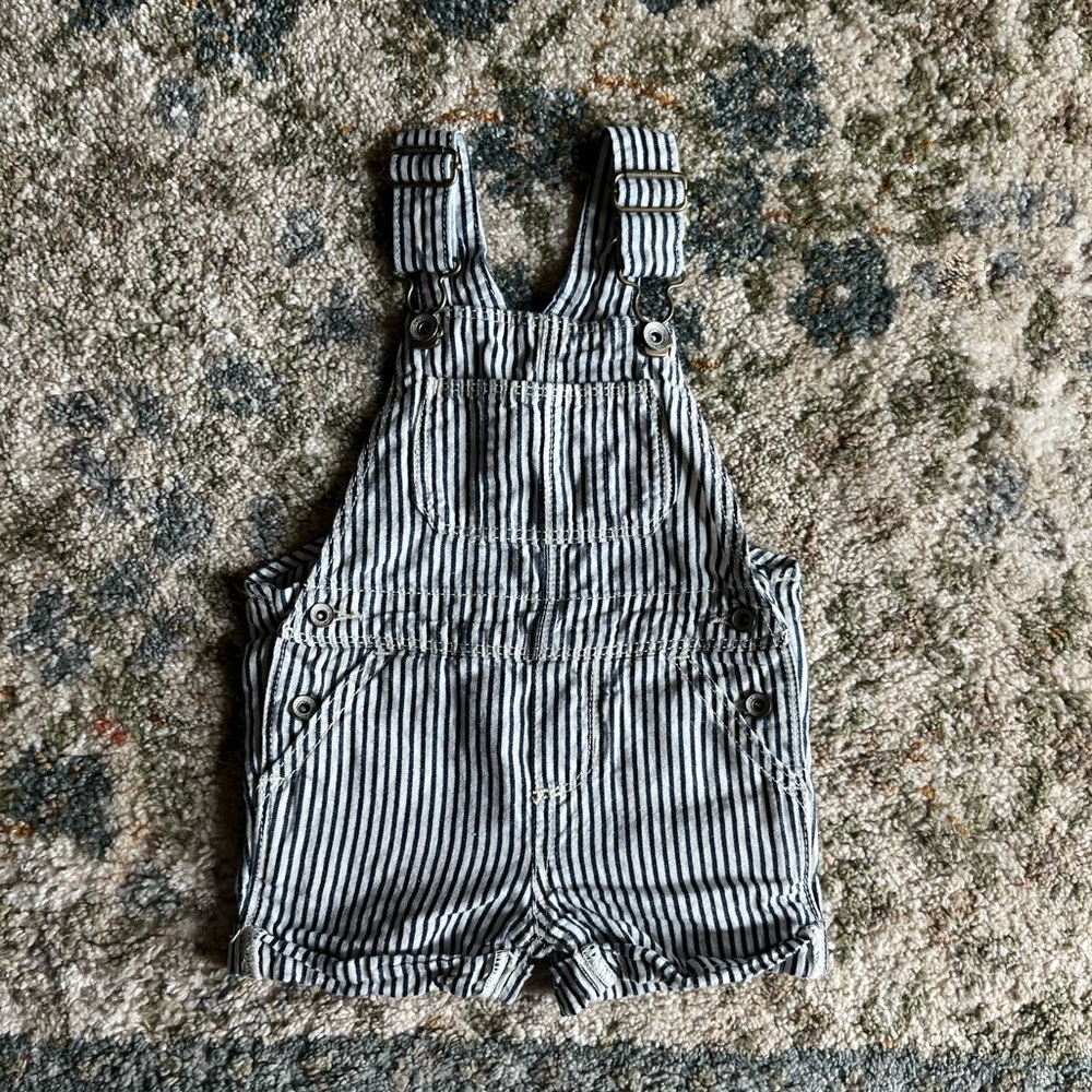Baby Gap Striped Overalls